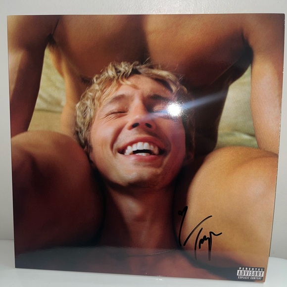 Troye Sivan -Something To Give Each Other SIGNED Vinyl AUTOGRAPHED Cover New